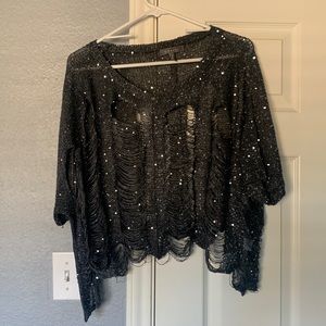 Boutique brand Gracia Sequin Top